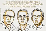 Nobel Kinh tế 2021: Vinh danh 3 nhà kinh tế học người Mỹ