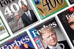 Tạp chí Forbes kỷ niệm 40 năm công bố danh sách Forbes 400 vào năm 2021 - Ảnh: Forbes