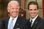 Ông Biden và con trai, Hunter Biden.
