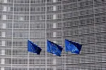 Cờ Liên minh châu Âu bên ngoài trụ sở Ủy ban châu Âu tại Brussels, Bỉ ngày 19/3/2019. @Reuters
