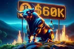 Bitcoin phá vỡ rào cản 60.000 USD, sắp xếp hạng cao hơn Meta theo giá trị thị trường
