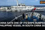 Tàu Trung Quốc va chạm tàu tiếp tế Philippines ở Biển Đông