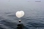 Quân đội Hàn Quốc cho biết Bình Nhưỡng lại thả bóng bay có thể chứa đầy rác. — Ảnh DW