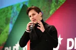 Pavel Durov phát biểu tại hội nghị Thiết kế cuộc sống số (DLD) tại Diễn đàn HVB ở Munich, Đức, năm 2012. (Nadine Rupp/Getty Images)