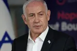 Ông Benjamin Netanyahu phát biểu trong một cuộc họp báo tại Trung tâm y tế Sheba Tel-HaShomer vào tháng 6. (Ảnh: Jack Guez-Pool/ Getty Images)