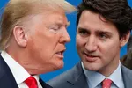 Donald Trump và Justin Trudeau năm 2019. 