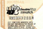 Một tấm vé số Lotto 47 là món quà sinh nhật từ một người đàn ông Michigan tặng cha mình đã trở thành người chiến thắng giải thưởng 1,1 triệu đô la. Ảnh do Xổ số Michigan cung cấp.