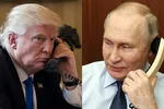 Donald Trump và Vladimir Putin. 