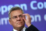 Ủy viên thương mại EU, Maroš Šefčovič. Ảnh: Yves Herman
