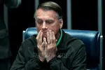 Cựu Tổng thống Brazil Jair Bolsonaro tại Brasilia ngày 17/7/2025. Ảnh tư liệu: THX/TTXVN