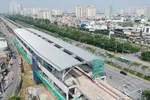 Một nhà ga của tuyến metro Bến Thành - Suối Tiên. Ảnh: CAO THĂNG