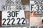 Danh sách các 'siêu' biển số ô tô sắp được mang ra đấu giá