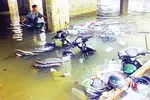 Nỗi lo ngập hầm chung cư
