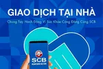 Giao dịch tại nhà - chung tay hành động vì sức khỏe cộng đồng cùng SCB