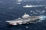 Tàu sân bay Trung Quốc đi qua vùng biển Nhật Bản