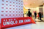 Khi khai trương cửa hàng Uniqlo đầu tiên tại Hà Nội.