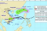 Gần Biển Đông lại có bão, áp thấp nhiệt đới gây mưa lớn ở miền Trung