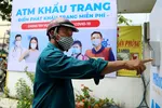 Cây ATM gạo, khẩu trang - một hoạt động đổi mới sáng tạo tại TPHCM