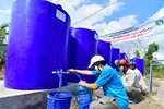Những công trình cấp nước ngọt miễn phí tại huyện Thới Bình, tỉnh Cà Mau được đưa vào sử dụng trong mùa khô 2021 
