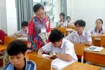 Thí sinh tham gia kỳ thi tuyển sinh lớp 10 năm học 2020-2021
