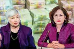  Bộ trưởng Tài chính Mỹ Janet Yellen và Thống đốc Ngân hàng Nhà nước Việt Nam Nguyễn Thị Hồng.