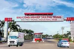 Sự tồn tại của KCN Tân Phú Trung - nơi tập trung các ngành nghề gây ô nhiễm, sẽ là một thách thức khi lên TP Củ Chi. 
