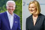 Tổng thống Mỹ Joe Biden và Thủ tướng Anh Liz Truss.