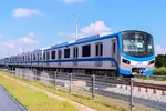 Lễ chạy thử đoàn tàu metro đầu tiên đã được Ban quản lý Đường sắt đô thị TPHCM tiến hành tại depot Long Bình. 