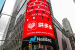 Công ty mẹ của Pinduoduo, PDD, niêm yết trên sàn Nasdaq của Mỹ.