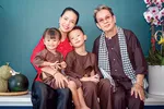 Gia đình hiện tại của nhạc sĩ Đức Huy.