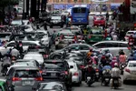 Kẹt xe đang là vấn nạn tại TP.HCM