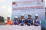 Lễ khởi công xây lắp hệ thống đường ray Dự án tuyến Metro số 1 (Bến Thành – Suối Tiên).