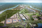 Phối cảnh quy hoạch tổng thể dự án thành phố bên sông Waterpoint 355ha