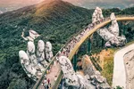 Ba Na gold bridge has become a symbol of tourism in Vietnam in general and of Da Nang in particular.