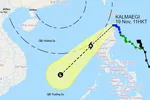 Bão Kalmaegi vào biển Đông