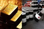 Vàng và dầu thô trở thành tài sản trú ẩn an toàn của giới đầu tư thế giới.