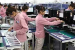 Công nhân tại nhà máy Samsung Việt Nam