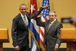 Cựu Tổng thống Obama và lãnh đạo Cuba.
