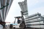 Thép Việt Nam có nhiều lợi thế xuất khẩu thời gian gần đây. Ảnh minh họa: KT