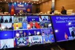 Hội nghị thượng đỉnh Đối tác kinh tế toàn diện khu vực (RCEP) lần thứ 4 vào tháng 11-2020 - Ảnh: AFP