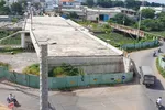 Dự án cầu Tân Kỳ - Tân Quý (Q.Bình Tân, TP.HCM) đang "trùm mền"