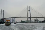 Cầu Phú Mỹ là cầu dây văng lớn nhất TP.HCM.