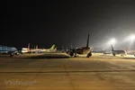 Máy bay của các hãng hàng không tại sân bay Nội Bài. (Ảnh: Việt Hùng/Vietnam+)