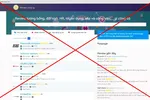 Mạng xã hội reviewcongty.net bị kiến nghị xử lý do có nhiều hoạt động vi phạm pháp luật Việt Nam - Nguồn: Liên minh Sáng tạo Nội dung số Việt Nam. 