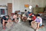 Làng nghề mây tre đan Phú Vinh, huyện Chương Mỹ. (Ảnh: VGP)