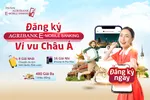 Cơ hội sở hữu iPhone 14 Pro Max và du lịch châu Á khi đăng ký Agribank E-Mobile Banking