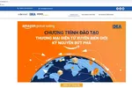 Trang web chính thức của Amazone tại địa chỉ: https://amazon.idea.gov.vn/. (Ảnh: Đức Duy/Vietnam+)