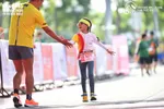 MC Phạm Anh, một gương mặt quen thuộc của chuỗi giải marathon DHA.