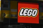 Biểu tượng của hãng đồ chơi Lego. (Ảnh: AFP)