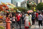 Hơn 1,2 triệu lượt khách đến Đường hoa Nguyễn Huệ Tết Giáp Thìn 2024